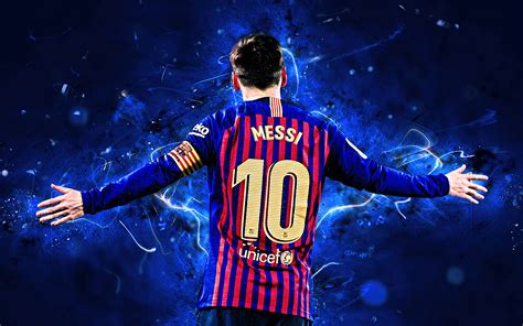 Lionel Messi 057 Fc Barcelona Primera Division Hiszpania Tapety Na