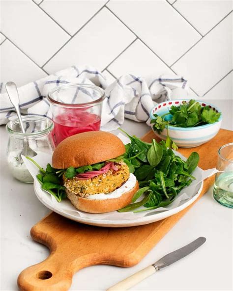 Falafel Burgers Recipe Love And Lemons