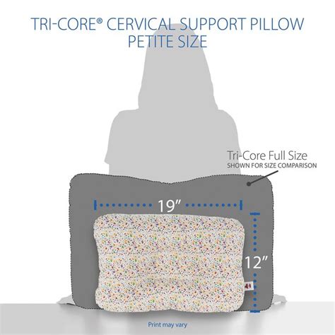 Core Products Tri Core Comfort Zone Cervical Support Pillow Petite
