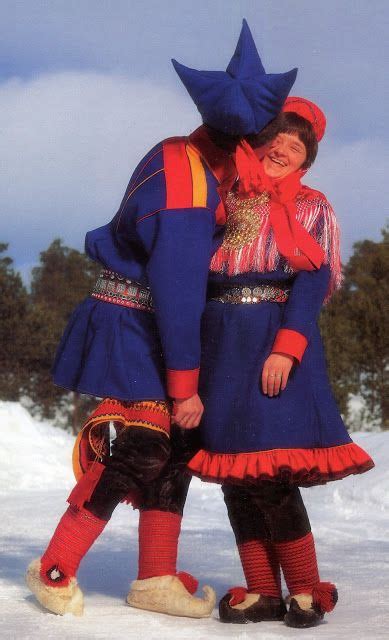 Folkcostumeandembroidery Overview Of Saami Costume Folk Clothing