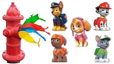 Learn Colors With Paw Patrol Learn Colors Song Learning Cartoon For