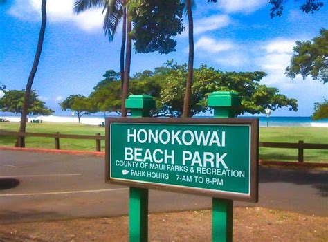 Honokowai Beach Guide West Maui Hawaii Honokowai Beach Park