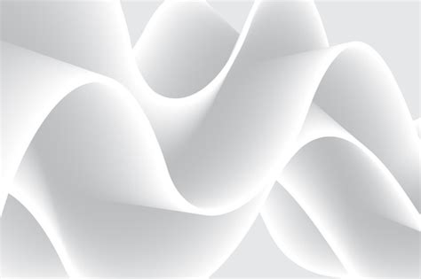 Premium Vector Abstract White Fluid Background Design