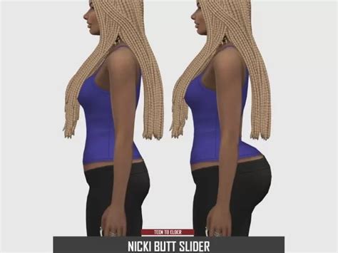 The Sims 4 Bigger Butt Slider Spainpole