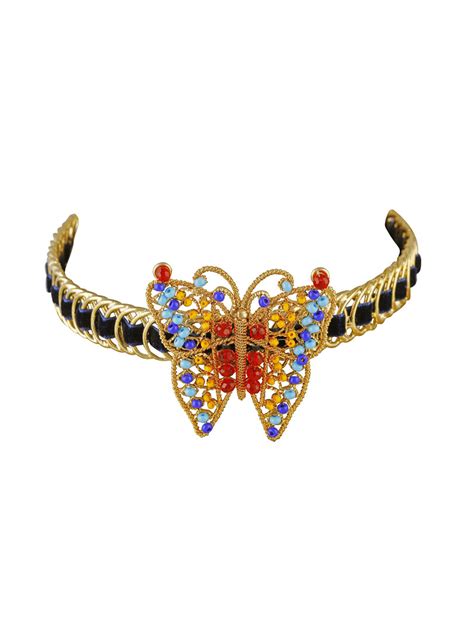 Butterfly Choker Necklace Raya Jewels