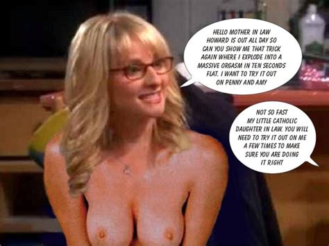 Post Bernadette Wolowitz Fakes Melissa Rauch The Big Bang Theory