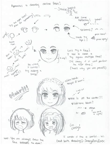 Smexys Anime Face Tutorial Attempt 1 By Vipop On Deviantart