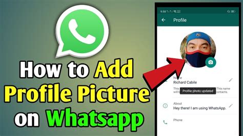 How To Add Profile Picture On Whatsapp Youtube
