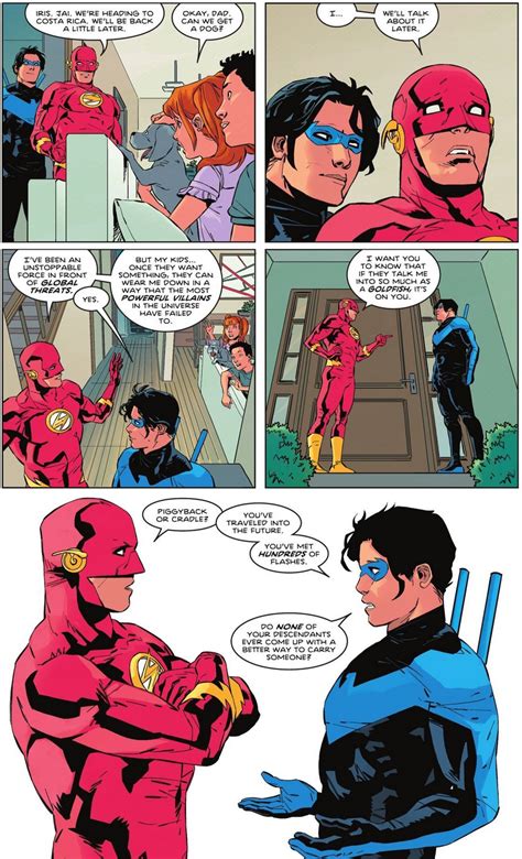 Comic Excerpt Questions That Dick And Wally Dont Want To Hear