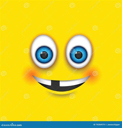 Toothless Emoji Vector Illustration 80079826