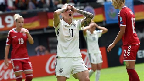 Frauen Em Dänemark Kickt Deutschland Aus Turnier Sternde