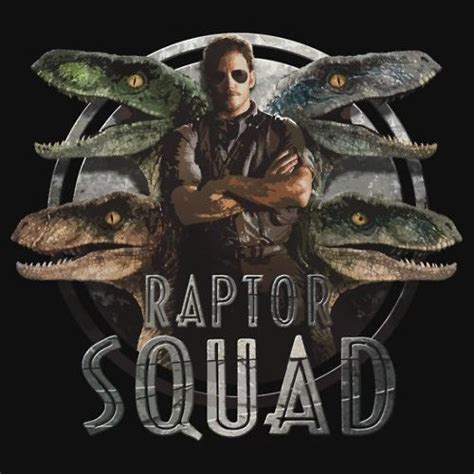 The Raptor Squad With Chris Pratt Jurassic World