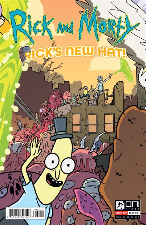 Rick And Morty Ricks New Hat 2 Cover B Stern Comichub