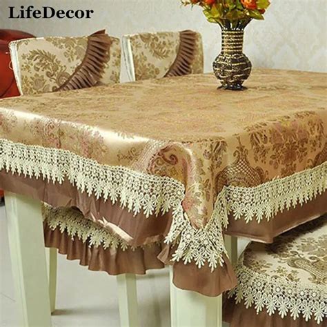 Fashion Cloth Dining Table Cloth Chair Pad Cushion Tables And Chair