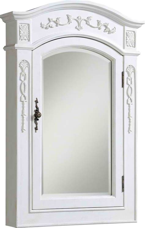 Compare click to add item tuscany® 24w x 30h frameless medicine cabinet to the compare list. 24" Antique White Vanity with Matching Medicine Cabinet