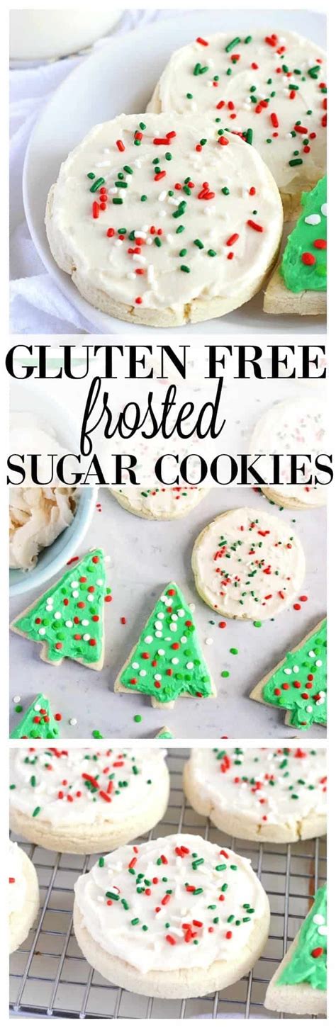Sugar free oatmeal cookies are healthy oatmeal cookies with oats, flaxseed, bananas, coconut oil, dried fruit and no flour or sugar. Gluten Free Soft Frosted Sugar Cookies - What the Fork