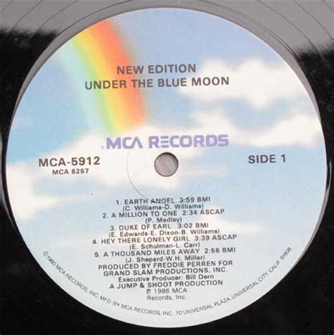 New Edition Under The Blue Moon 中古レコード・中古cdのdisk Market中古盤 廃盤 レア盤