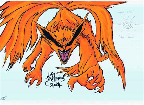 Narutonine Tail Demon Fox V2 By Lord Seth On Deviantart