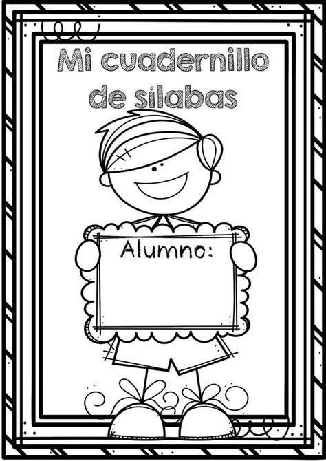 Mi Cuadernillo De Sílabas Silabas Para Imprimir Aprender Silabas