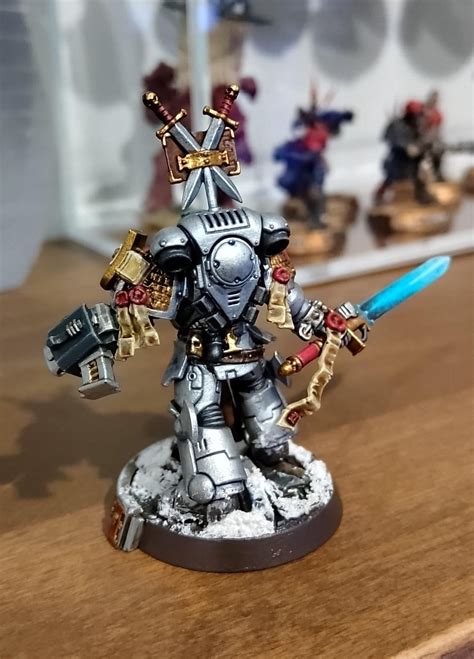 My First Primaris Grey Knight Is Painted Rwarhammer40k