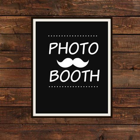 Photo Booth Sign Printable Wedding Signs Printable Photo Booth Signs