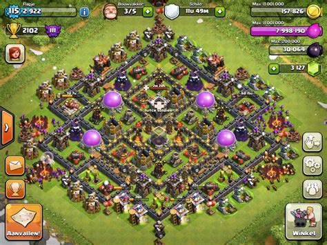 Clash Of Clans Town Hall Level Defense Base Design Good Clash Of