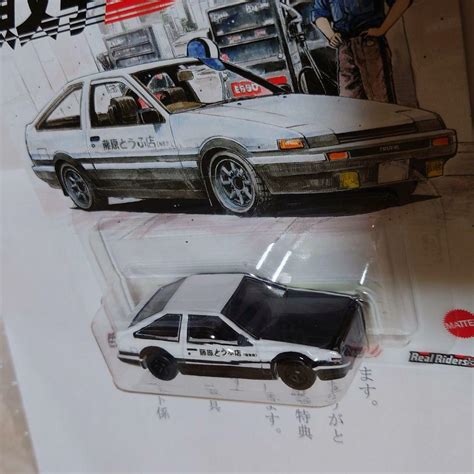 Hot Wheels Initial D METAL AE Toyota Sprinter Trueno Collection Not For Sale EBay
