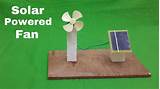 Pictures of Solar Fan Science Project