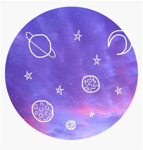 Purple Aesthetic And Stars Image Aesthetic Blue And Purple