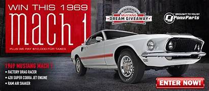 Giveaway Dream Mustang Mach 1969 Ford