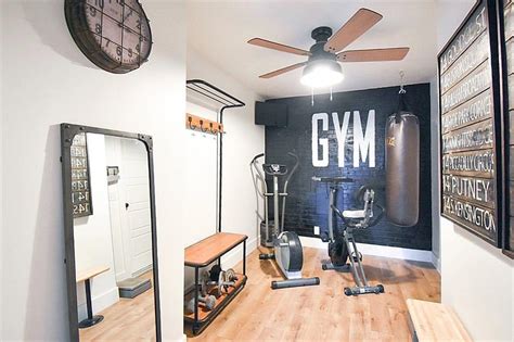 Small Home Gym 75 Beautiful Small Home Gym Pictures Ideas December