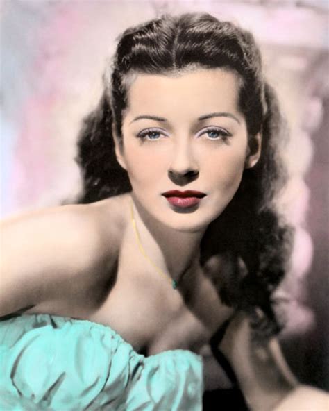 Colorized Photo Gail Russell Actress Hollywood Movie Star Etsy