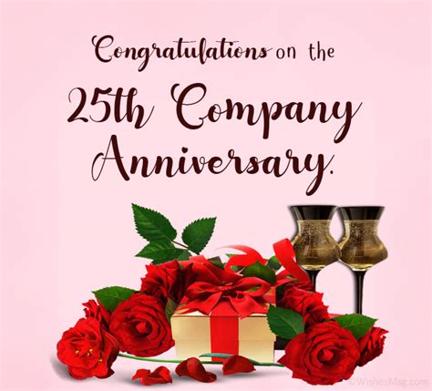 100 Company Anniversary Wishes And Messages Best Quotationswishes