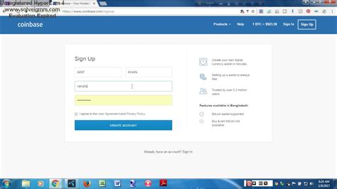 Your wallet is where you receive, store, and send bitcoins. HOW TO CREATE COINBASE BITCOIN ACCOUNT IN FEW MINUTES -OPEN BITCOIN ACCOUNT IN BANGLA. - YouTube