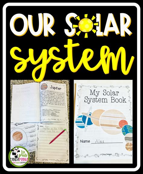 Our Solar System Unit Grades 1 3 February Classroom Activities Fun