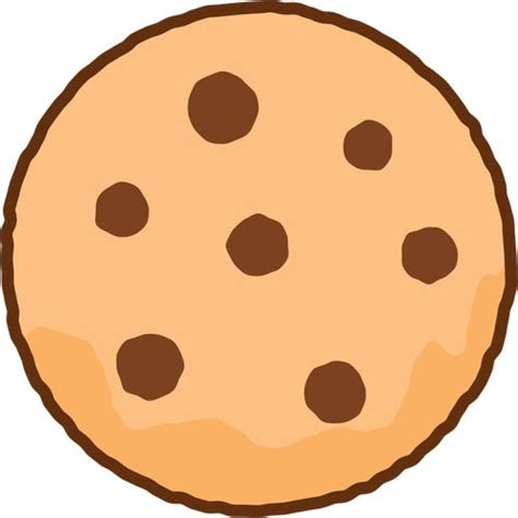 PublicDomainVectors Org Simple Illustration Of A Cookie Cookie