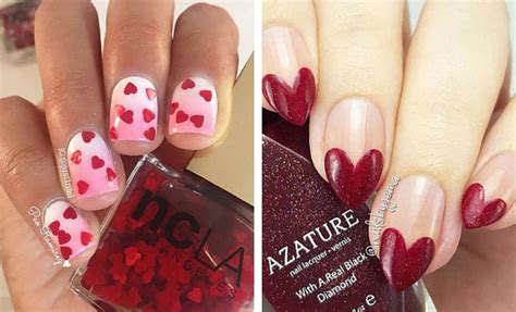 35 Cute Valentines Day Nail Art Designs Stayglam