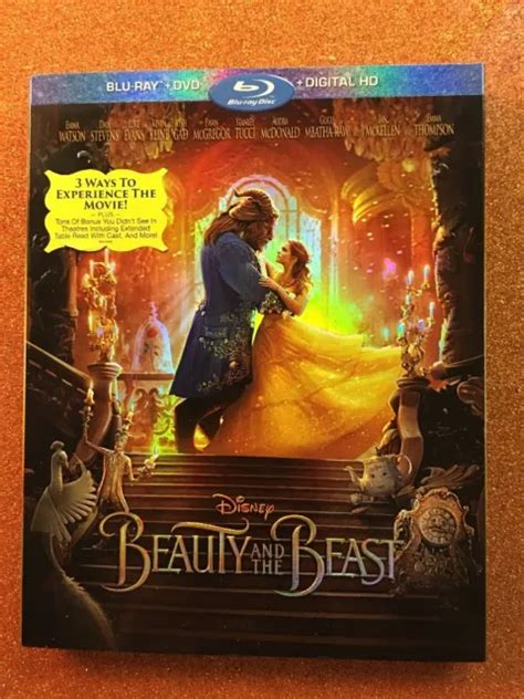 Beauty And The Beast 2017 Blu Raydvddigital Hd And Slipcover Live