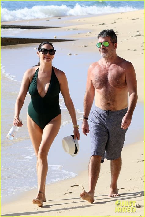 photo simon cowell goes shirtless at the beach with longtime love lauren silverman 03 photo