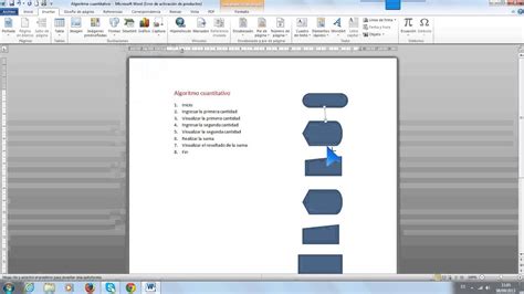 Como Hacer Un Diagrama De Flujo En Word