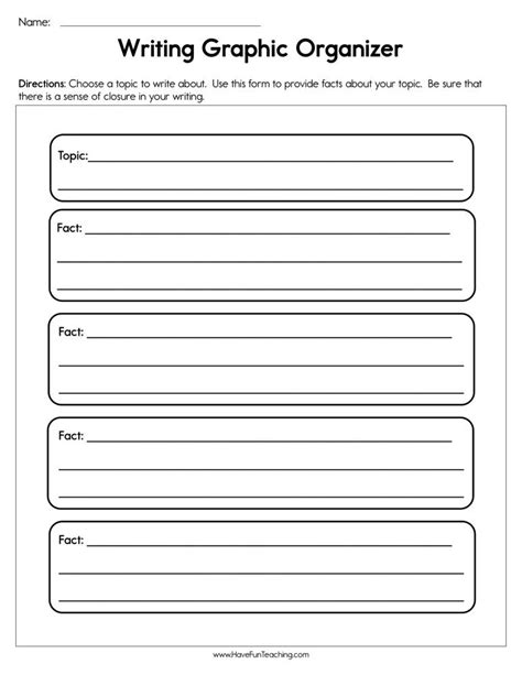 Printable Graphic Organizer For Writing A Short Story Printable Word