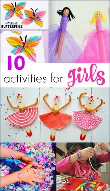 Girly Activities For Kids 380 Best Crafts Activities For Girls Ideas
