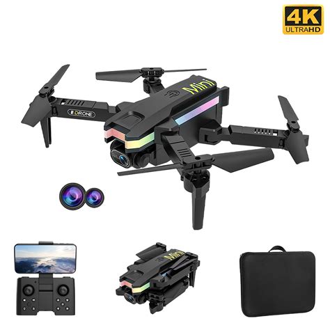 Dfito Xt8 Mini Drone With 4k 1080p Hd Fpv Camera Foldable Drone With