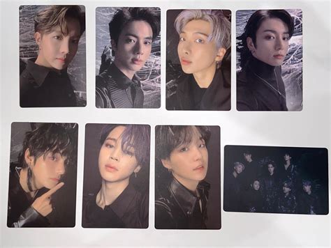BTS Map Of The Soul 7 Version 2 Lomo Photocards Heart Sleeves Etsy