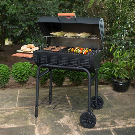 Char Griller 2828 Pro Deluxe Charcoal Grill Patio Lawn