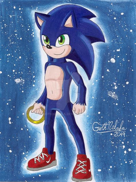 Sonic The Hedgehog 2019 By Gothnebula On Deviantart