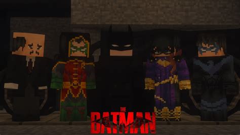 Trailer Nova Serie The Batman Machinima No Minecraft Java 112
