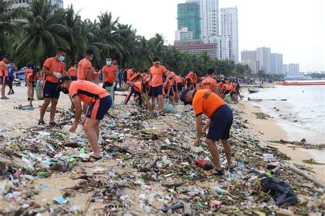 dolomite beach becomes focus of coastal cleanup inquirer news