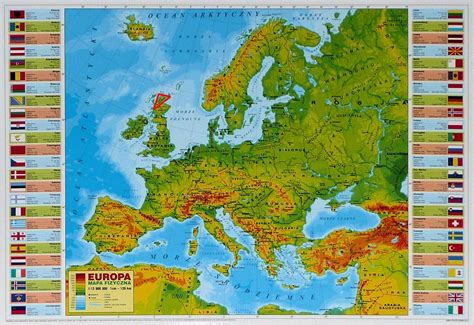 na mapie fizycznej Europy (Wielkiej Brytanii chyba) wyraźnie zaznacz