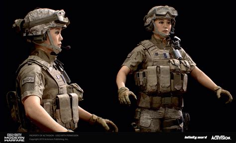 Artstation Call Of Duty Modern Warfare 2019 Domino 1 3 Skins Ricky